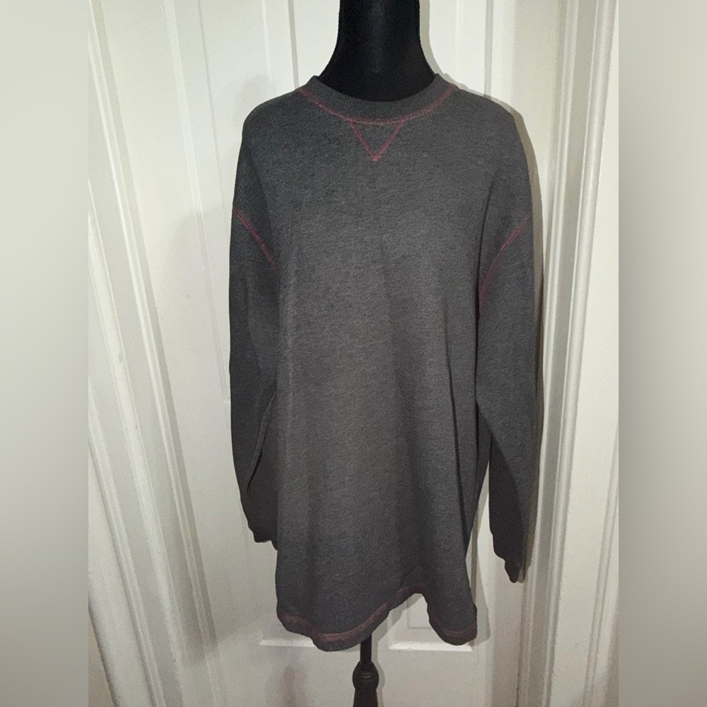 Men's sweater size XL shirt top Arrow Gray fall winter ready cold weather cute